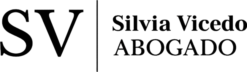 SV SILVIA VICEDO LOGO NEGRO